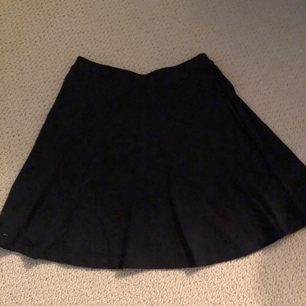 Black Nordstrom skater skirt